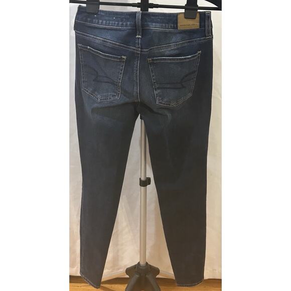 American Eagle 360 degree Next Level Stretch Denim Jeans size 4 - Picture 2 of 5